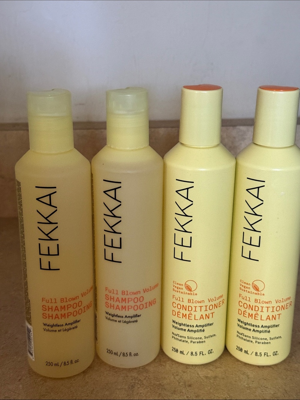 Full Blown Volume Shampoo and conditioner- Yellow